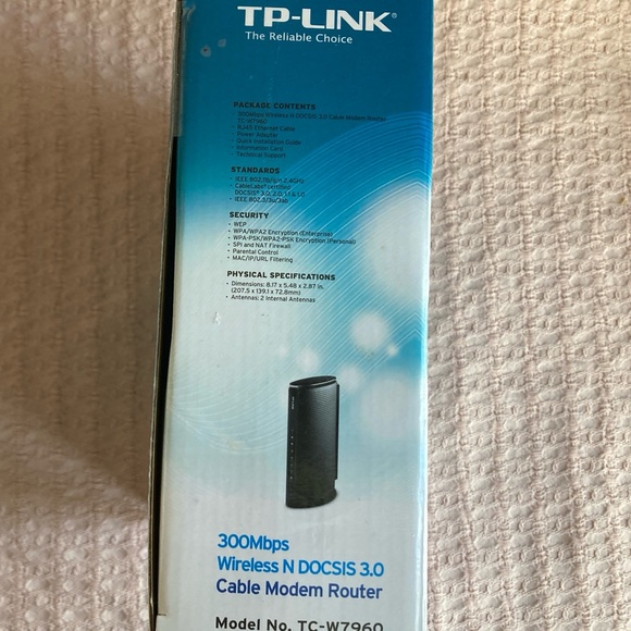 TP-Link Wireless Modem RouterTC-W7960 - Picture 3 of 5